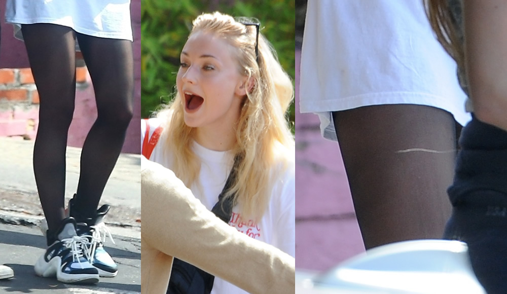 sophie turner pantyhose sorted by. relevance. 
