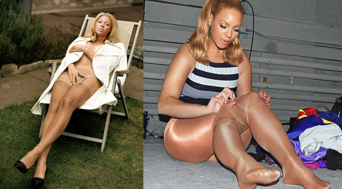 Beyonce in Stockings & Pantyhose Photos